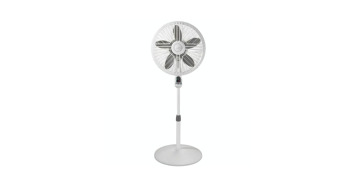 Lasko 1880 18" Pedestal Fan with Remote