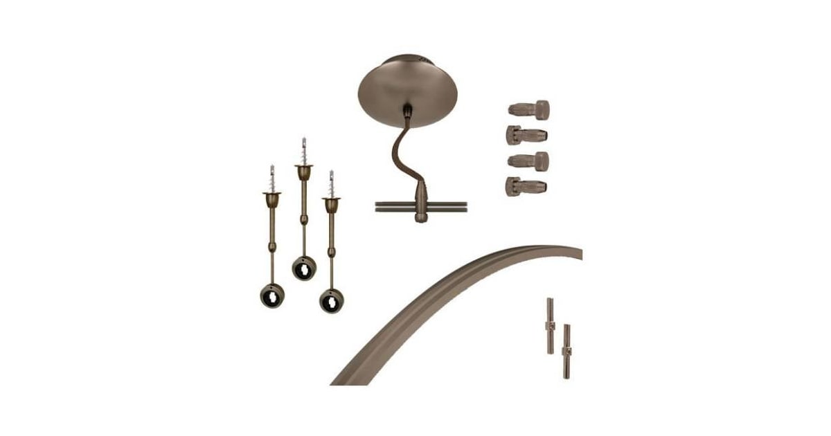 LBL Lighting FUSIONKITBZ8CV Monorail Soft Curve Monorail