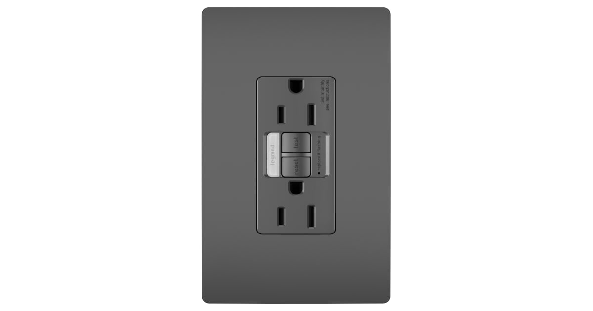 Legrand 1597NTLTRBKCCD4 radiant 15 Ampere Self Test Night Build
