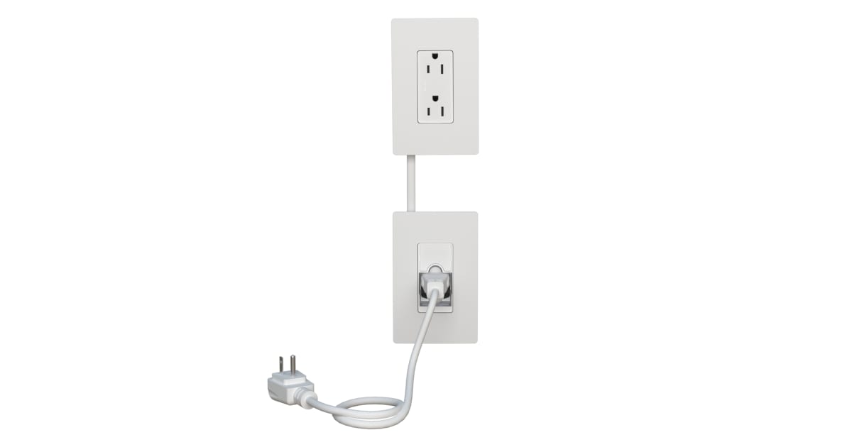Legrand IWPE WH radiant In Wall 15 Ampere Outlet Build