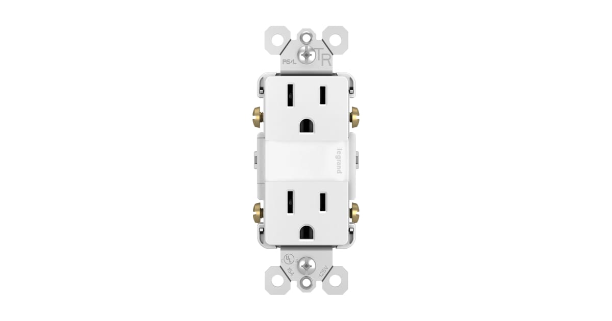 Legrand NTL885TRWCC6 radiant 15 Ampere Tamper Resistant Build