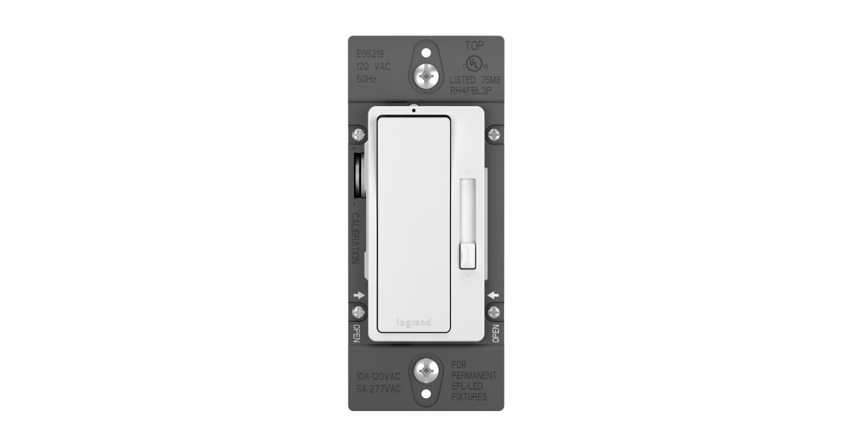 Legrand RH4FBL3PTC radiant 010 Volt Single Pole/3Way