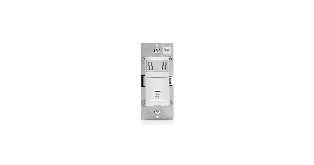Leviton IPHS51LW Decora® Humidity Sensor and Fan Control