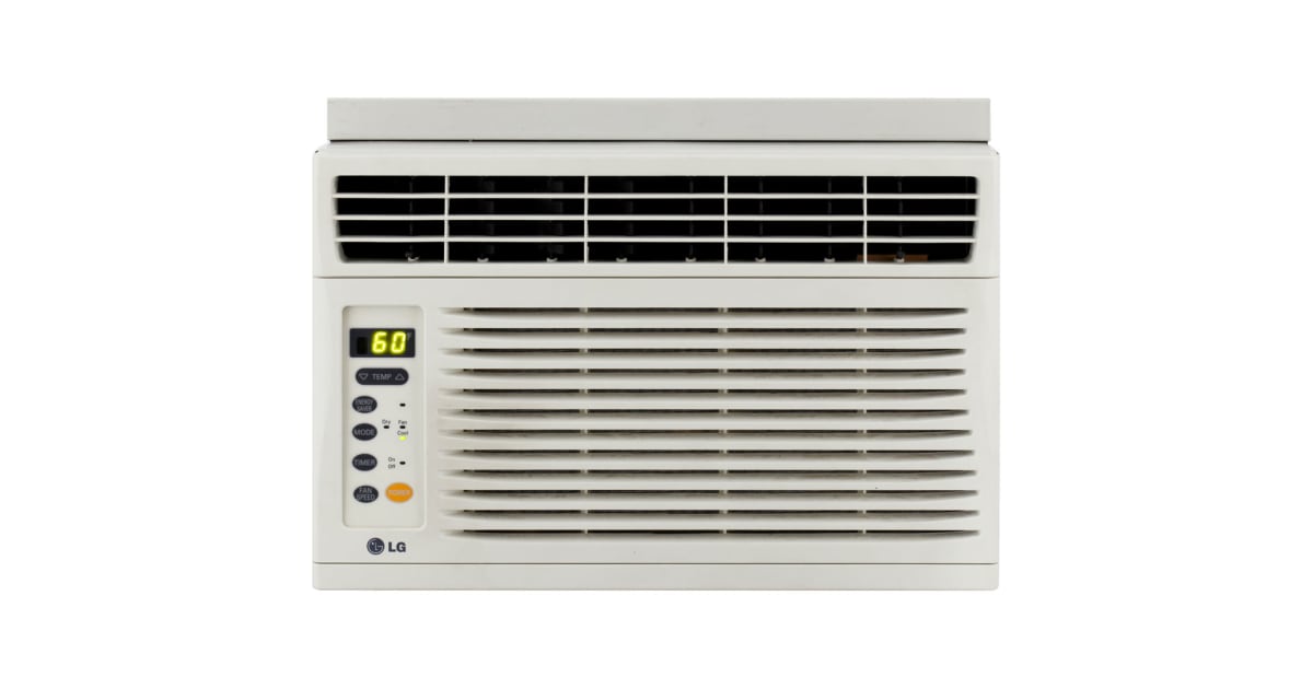 LG LW6012ER 6,000 BTU Window Air Conditioner with Remote