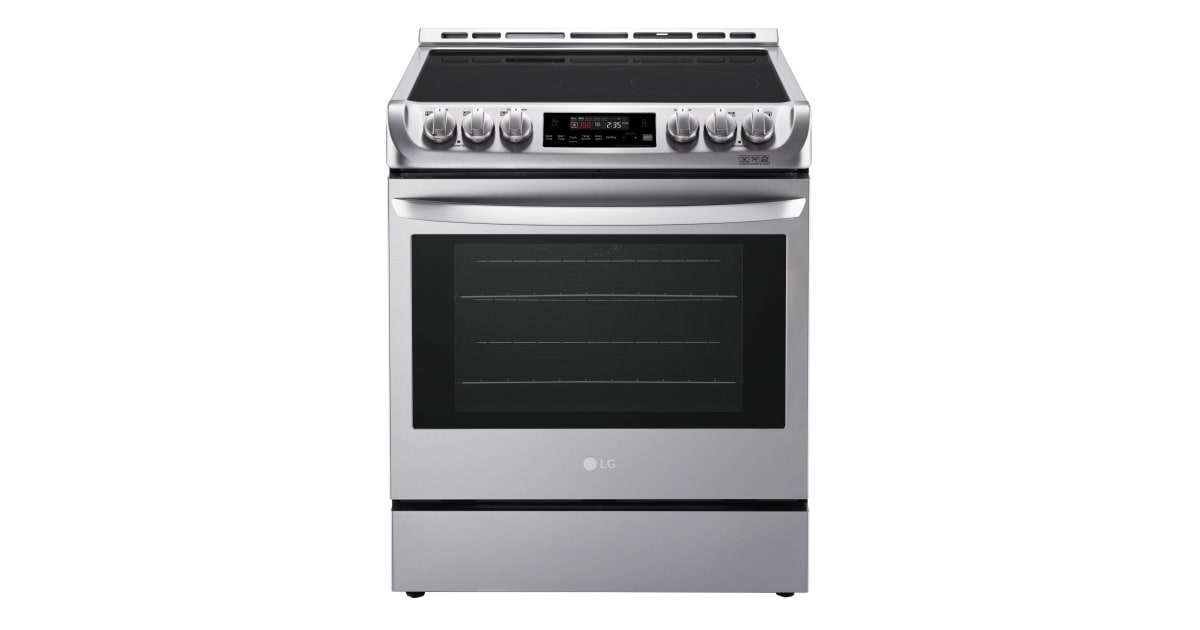 LG LSE4611ST 30 Inch Wide 6.3 Cu. Ft. SlideIn Electric