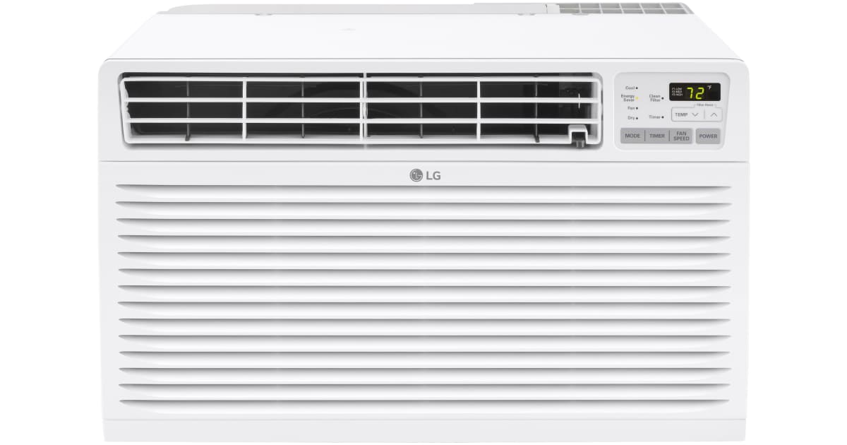 LG LT12124CNR 11,800 BTU 115V Programmable Through the