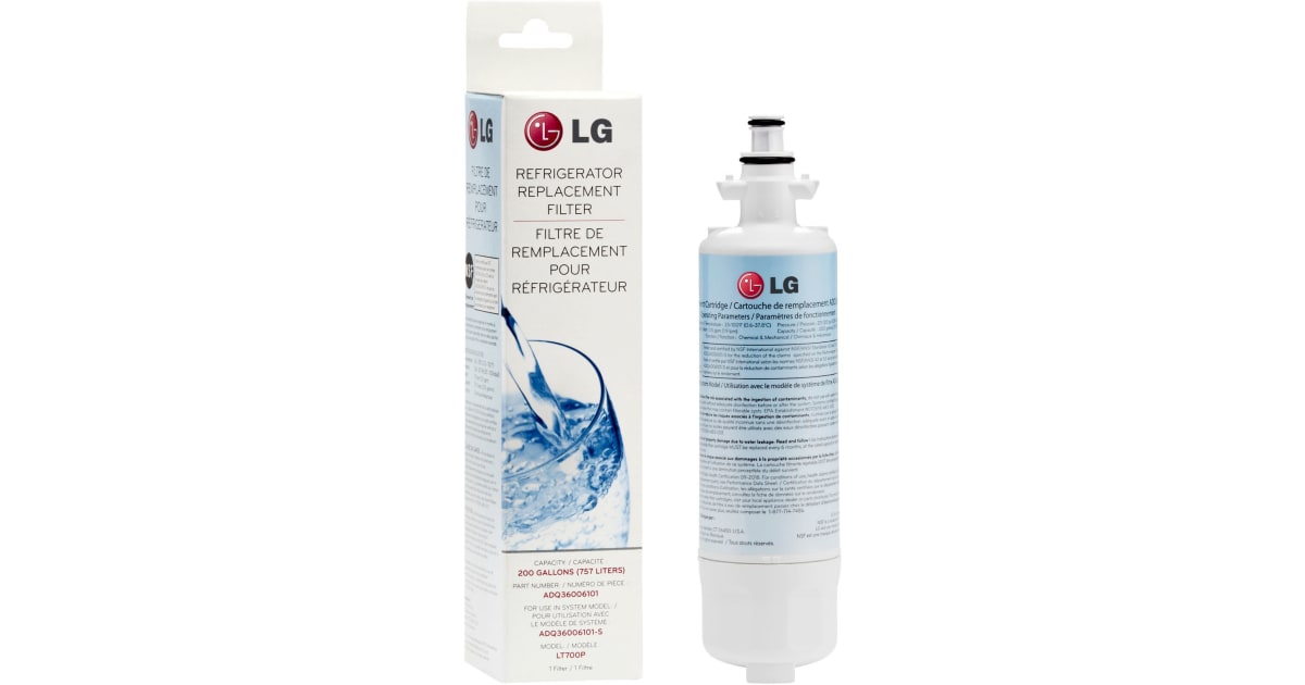 LG LT700PC 200 Gallon Refrigerator Water Filter for LG