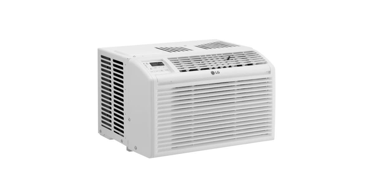 LG LW6017R 6 000 BTU Window Air Conditioner with Remote Build