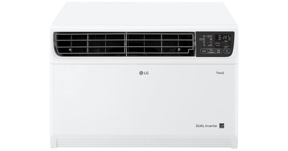 LG LW6023IVSM 6,000 BTU 115V Programmable Window Air