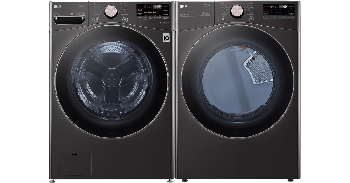 LG WM4000HBA DLGX4001B 27 Inch Wide 4.5 Cu. Ft. Front Load Build
