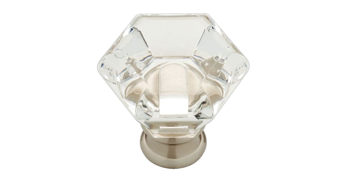 Liberty Hardware P19443-116-CP Faceted 1-3/4 Inch Geometric