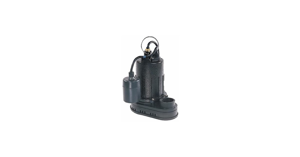Little Giant 577101 Sump Pump With Integral Float Switch