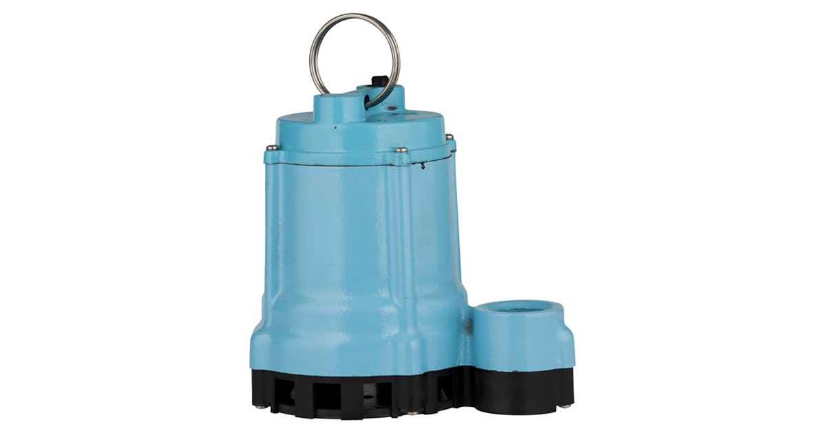 Little Giant 509219 9ENCIM 4/10 HP, 230V Cast Iron Effluent Pump (Non