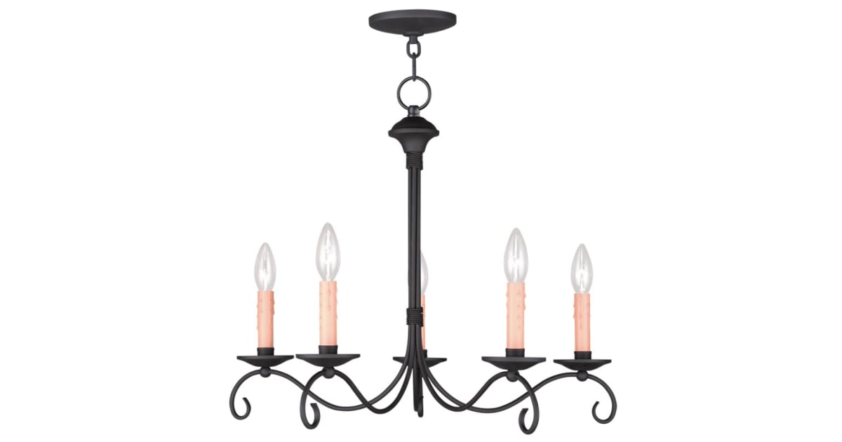 Canarm MARLIN Lustre Sphère à Quatre Lumières En Noir Mat Et Nickel