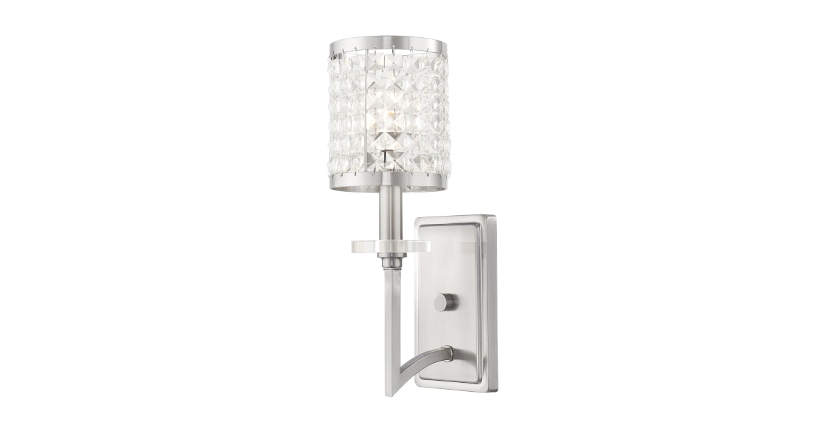 Livex Lighting 50561-91 Grammercy 1 Light Wall Sconce | Ferguson Home