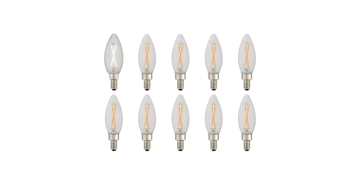 Livex Lighting 920216X10 Pack of (10) 2 4 Watt Vintage Build com