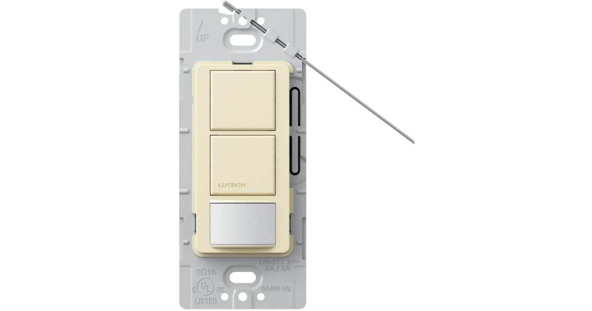 Lutron MS OPS6 DDV AL Maestro 6 Amp 120 Volt Single Pole Build