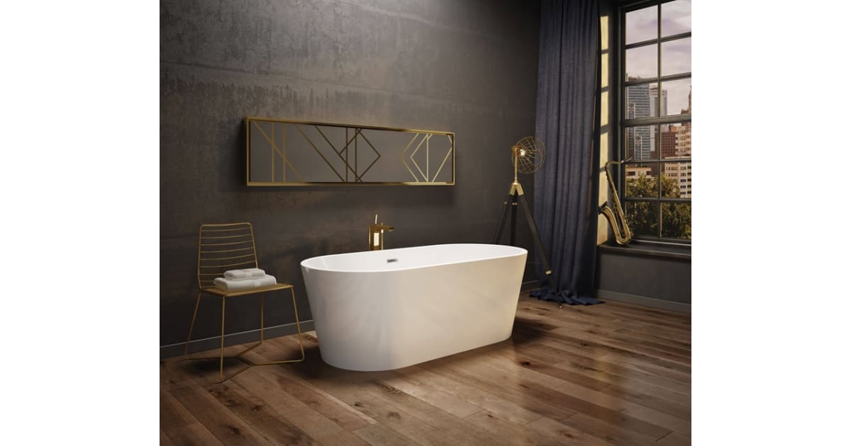 Maax 106385000001000 Louie 6731 Soaker Bathtub