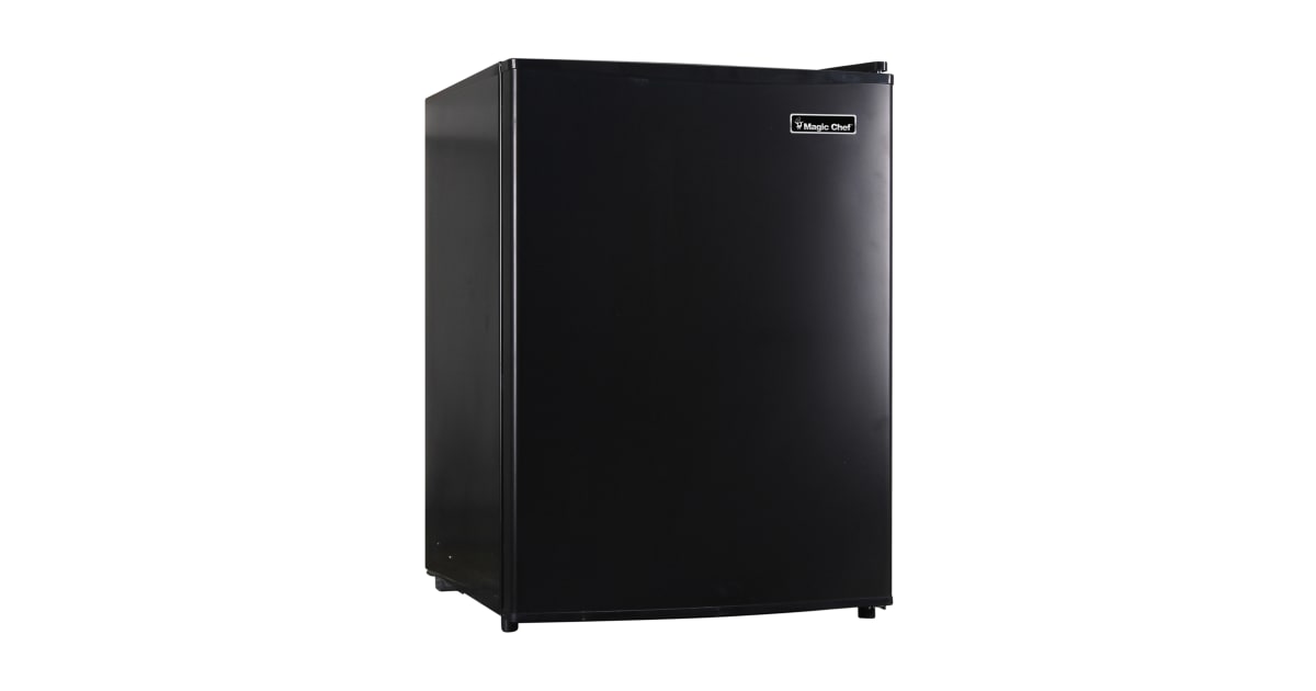 Magic Chef 2.4 Cu ft Mini All-Refrigerator Mcar240b2, Black