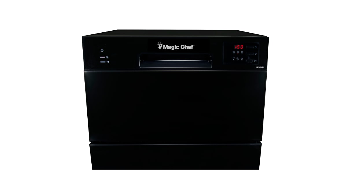 MCSCD6W5 by Magic Chef - 6-Place Setting Countertop Dishwasher