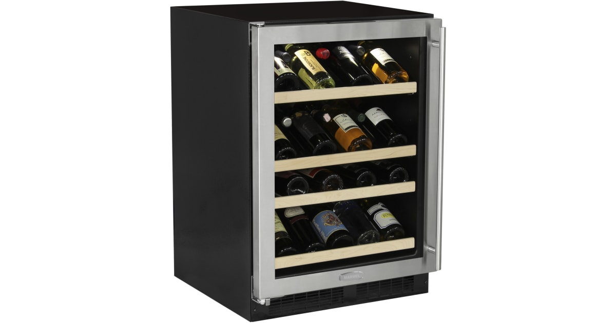 24-in Built-in High Efficiency Gallery Single Zone Wine Refrigerator ML24WSG1LS