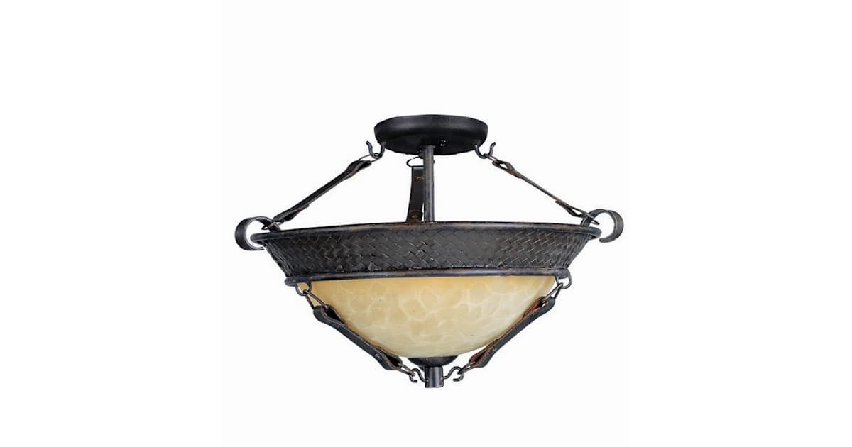 Maxim 20841LTJB Indoor Lighting Ceiling Fixtures SemiFlush from the
