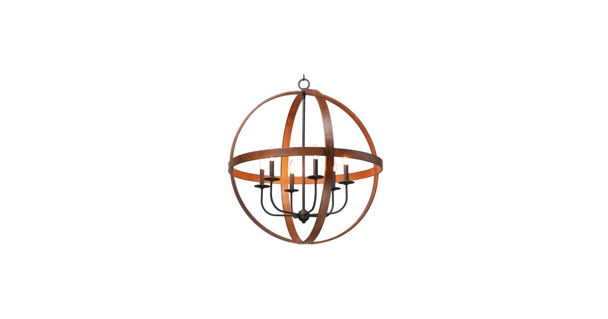 Maxim 27576APBK Compass 6 Light 30