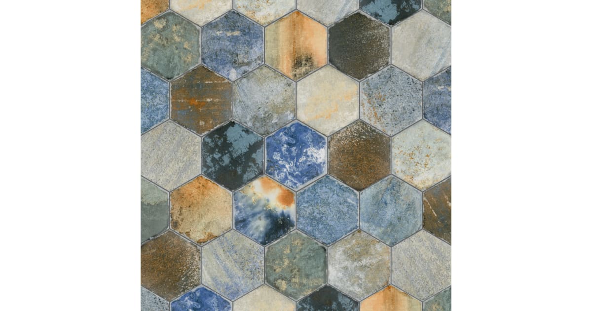 Merola Tile Rug Merola Tile FCD6DMX Dorne - 9