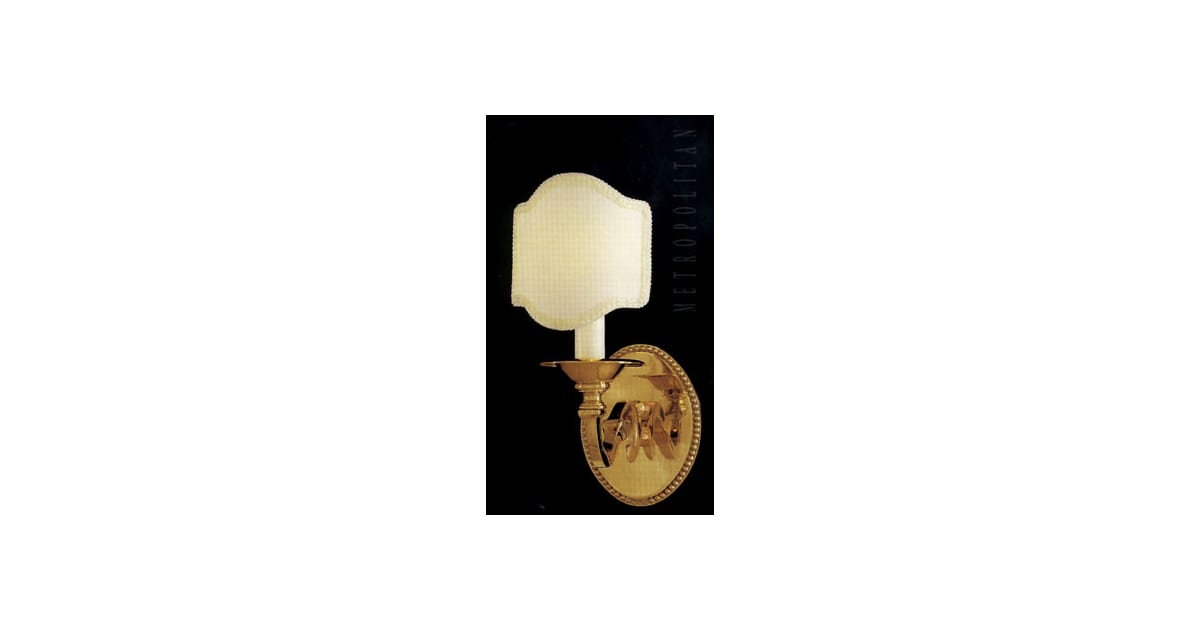 Metropolitan SH0001 Candelabra Shade from the Metropolitan