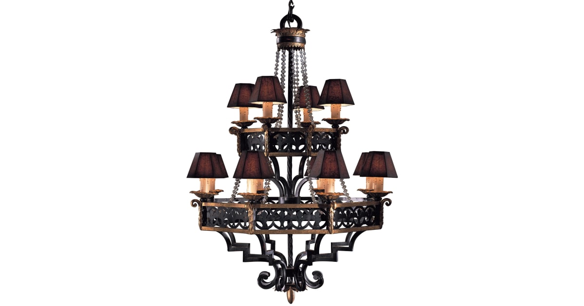 Metropolitan N6112-20 Twelve Light Two Tier Chandelier from the ...