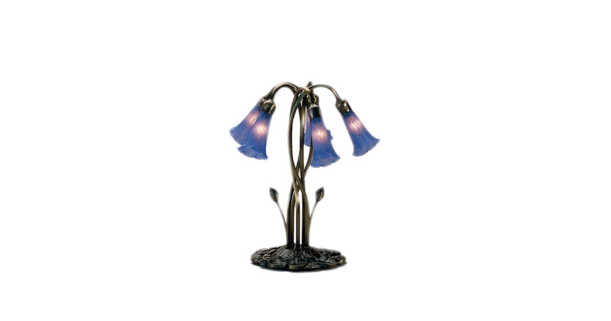 Meyda Tiffany 14995 Stained Glass / Tiffany Table Lamp from