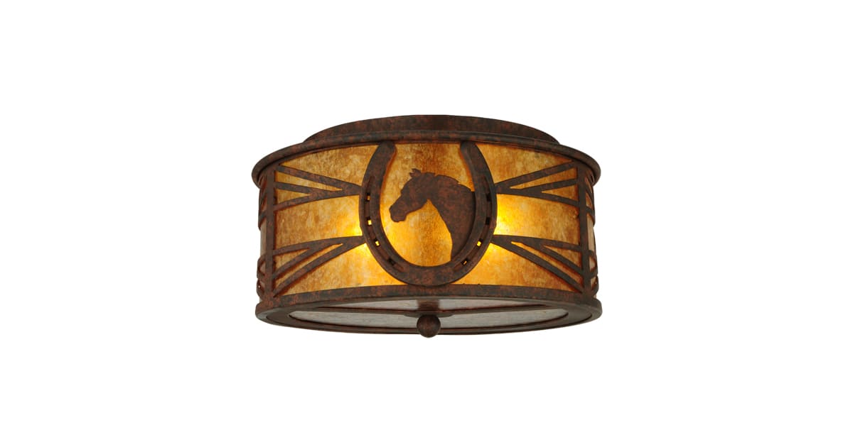 Meyda Tiffany 138623 Horseshoe 2 Light 14