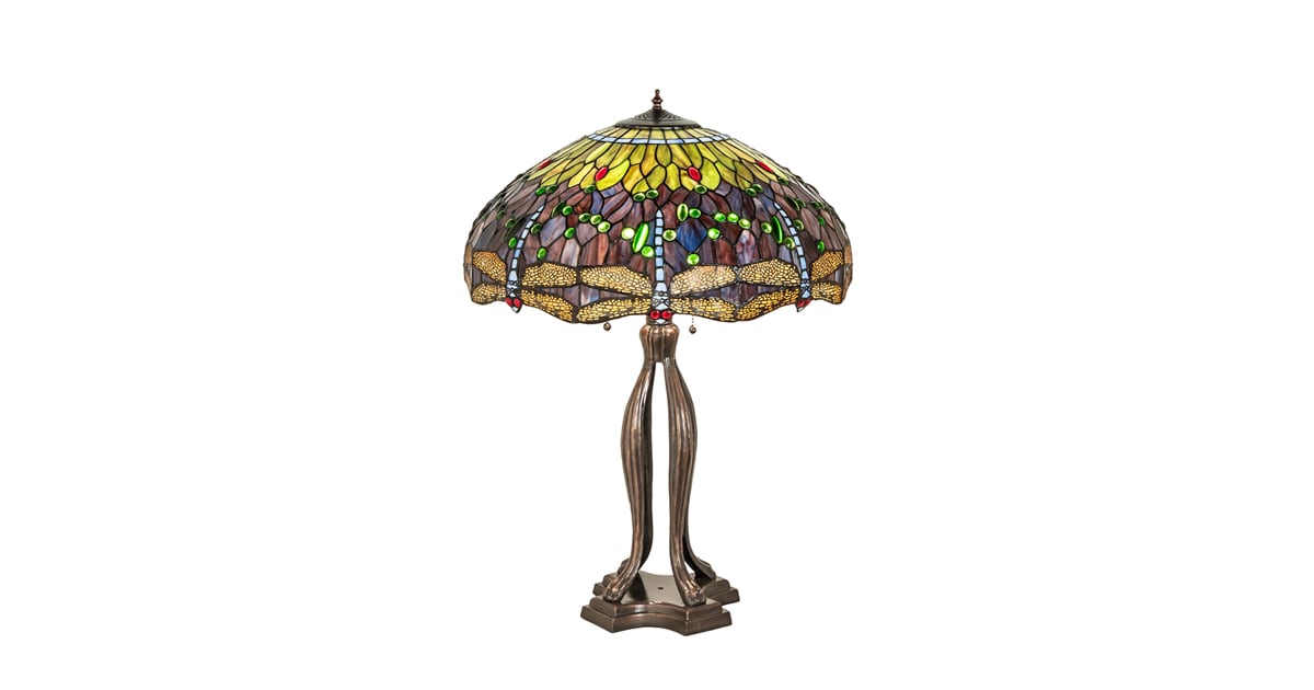 Meyda Tiffany 265224 Tiffany Hanginghead Dragonfly 3 Light 33 quot Tall