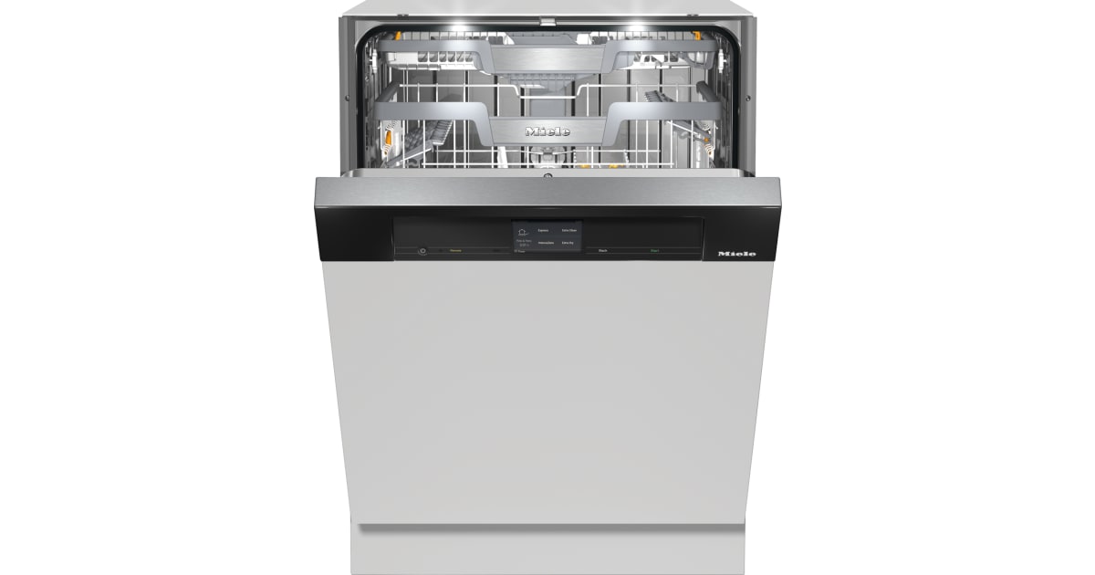 Miele G7916SCi G7000 Series 24 Inch Wide Semi Integrated Build