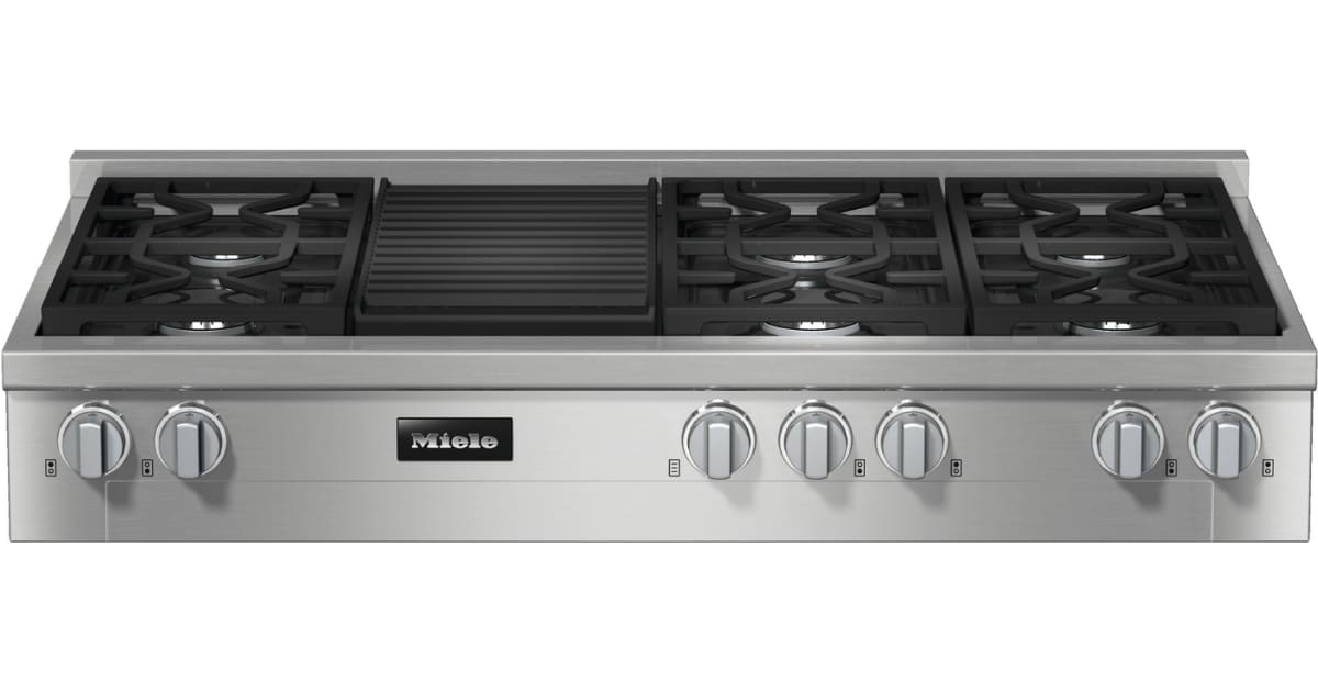 Miele 6 burner gas cooktop clearance