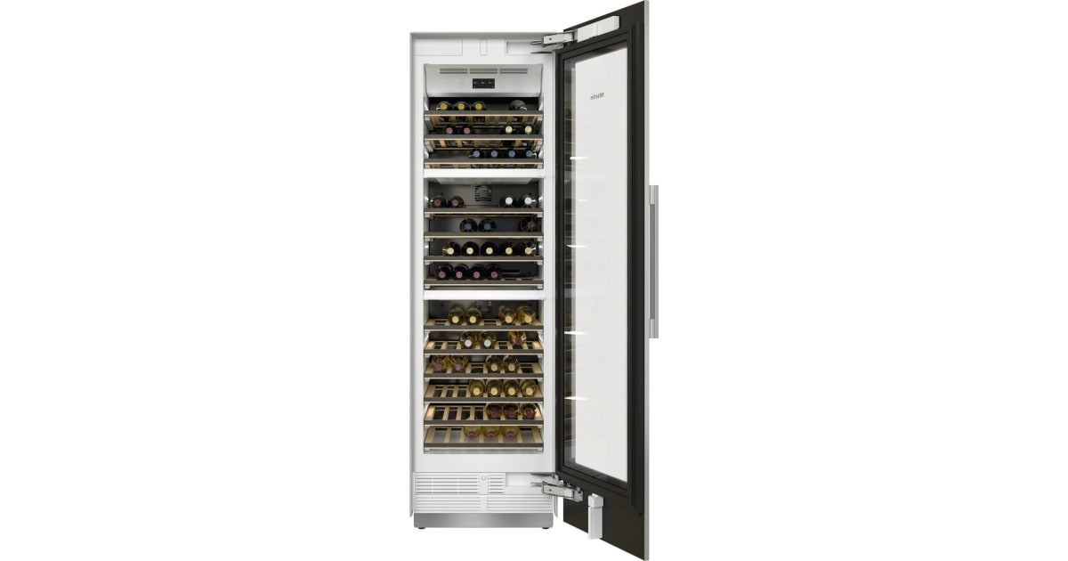 Miele 24 Inch Wide Bottle Capacity BuiltIn Wine Cooler