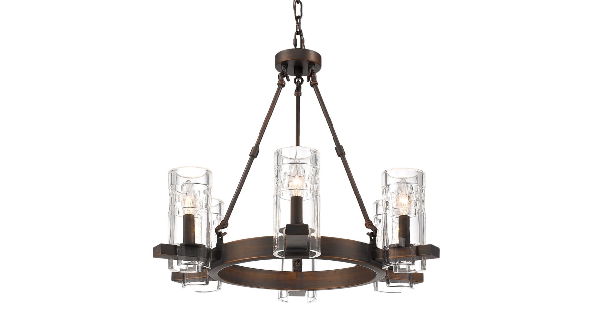 Millennium Lighting 806RBZ Tulsa 6 Light 24" Wide