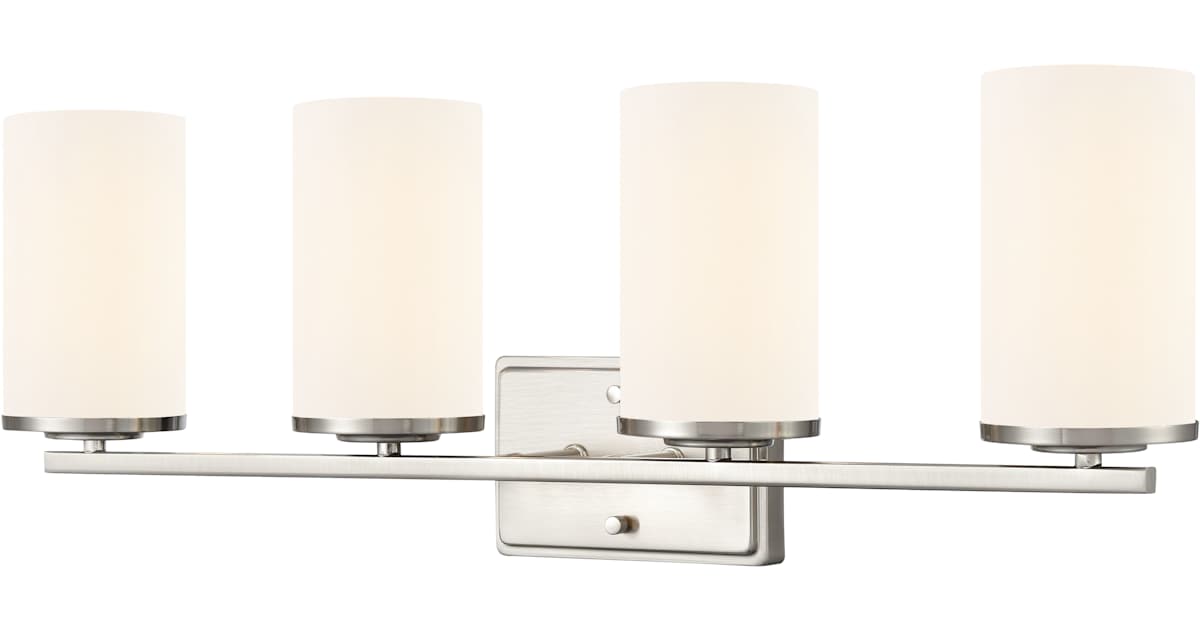 Millennium Lighting 2704WG-BN Verlana 4 Light 28" Wide Vanity Light ...
