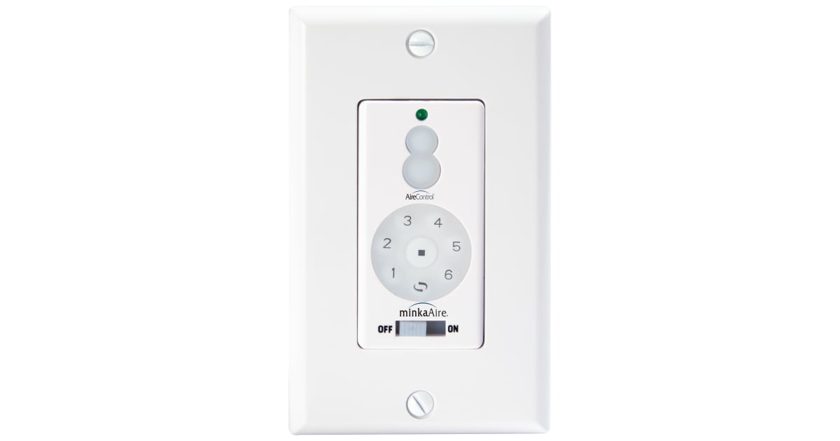 MinkaAire WC1000 Wall Control for Six Speed DC Ceiling Fan