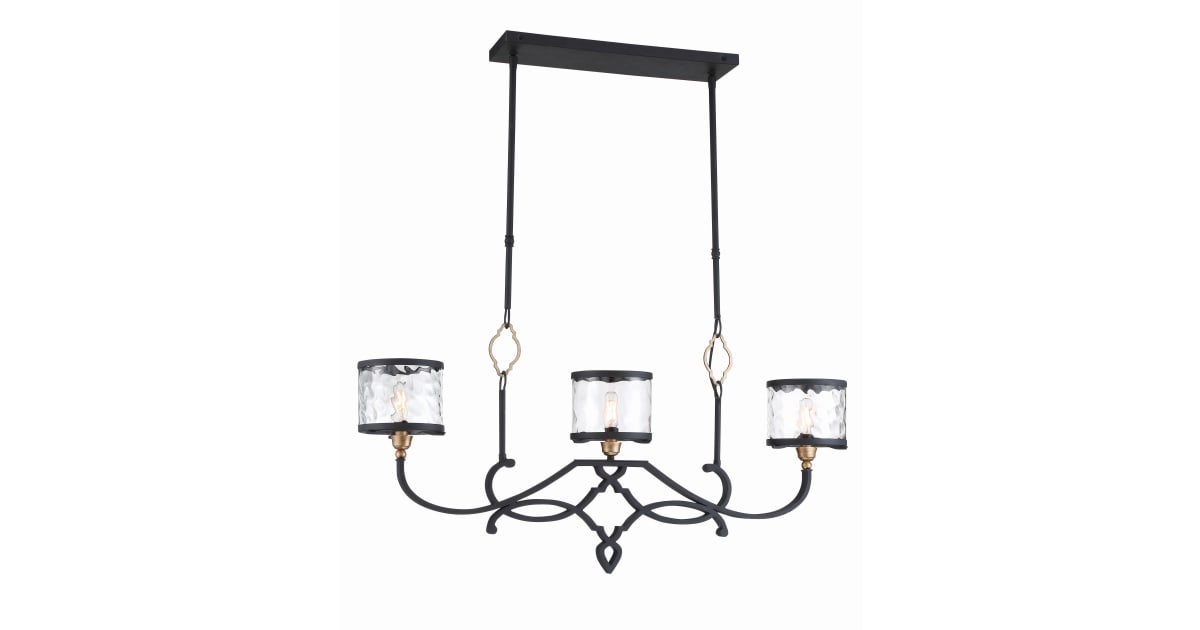 Minka Lavery 4853686 Wyndmere 3 Light 37" Wide Linear