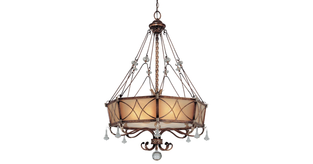 Minka Lavery 4746 206 6 Light Indoor Full Sized Pendant from the Aston