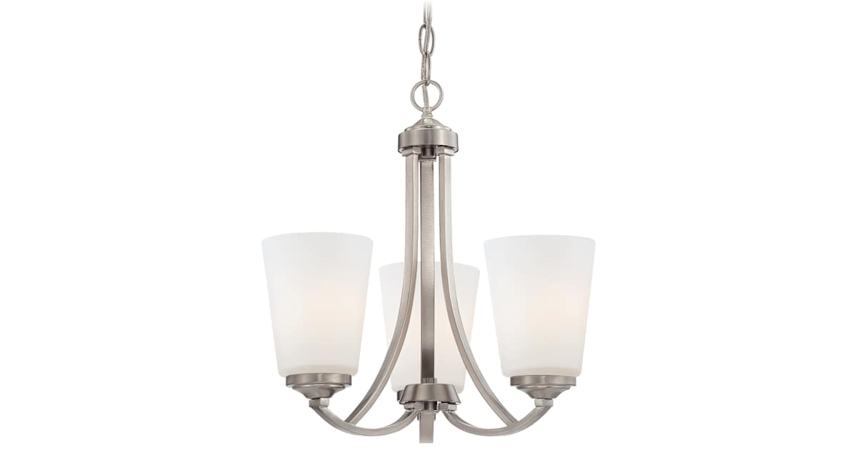 Minka Lighting 4963-84 Overland Park 3 Light 16" Wide Vantage ...