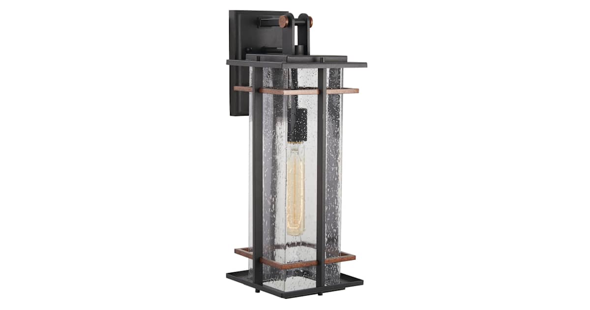 Minka Lighting 72493-68 San Marcos 1 Light 18" Tall Outdoor Wall Sconce ...