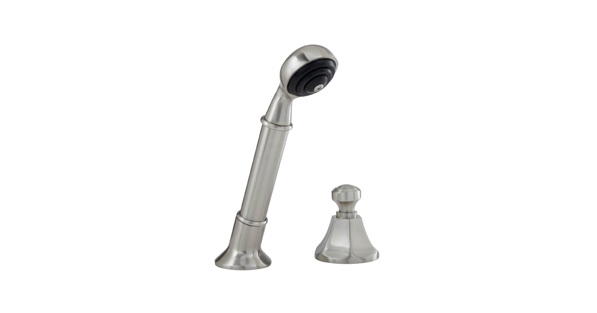Mirabelle MIRBR2RTDBN Boca Raton Single Function Deck Mounted Hand ...