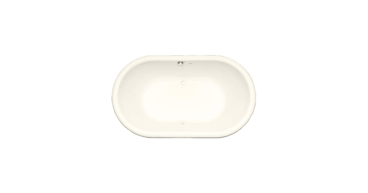 Mirabelle MIRBRS6640VBS 66" X 40" DropIn Soaking Tub with
