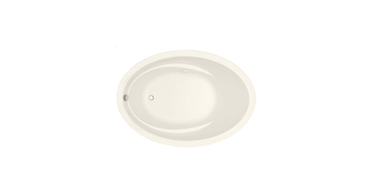 Mirabelle MIRGAS6042VBS 60" X 42" DropIn Soaking Tub with