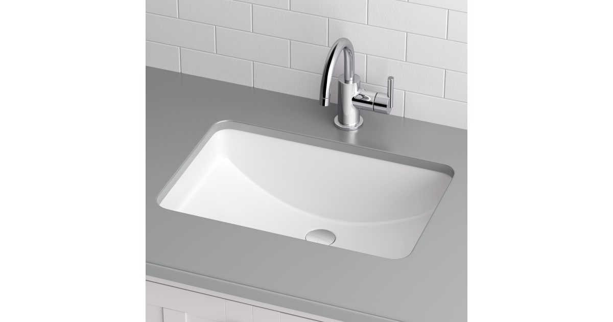 Miseno MNO1812RUBWH Cafe 21" X 15" Undermount Bathroom