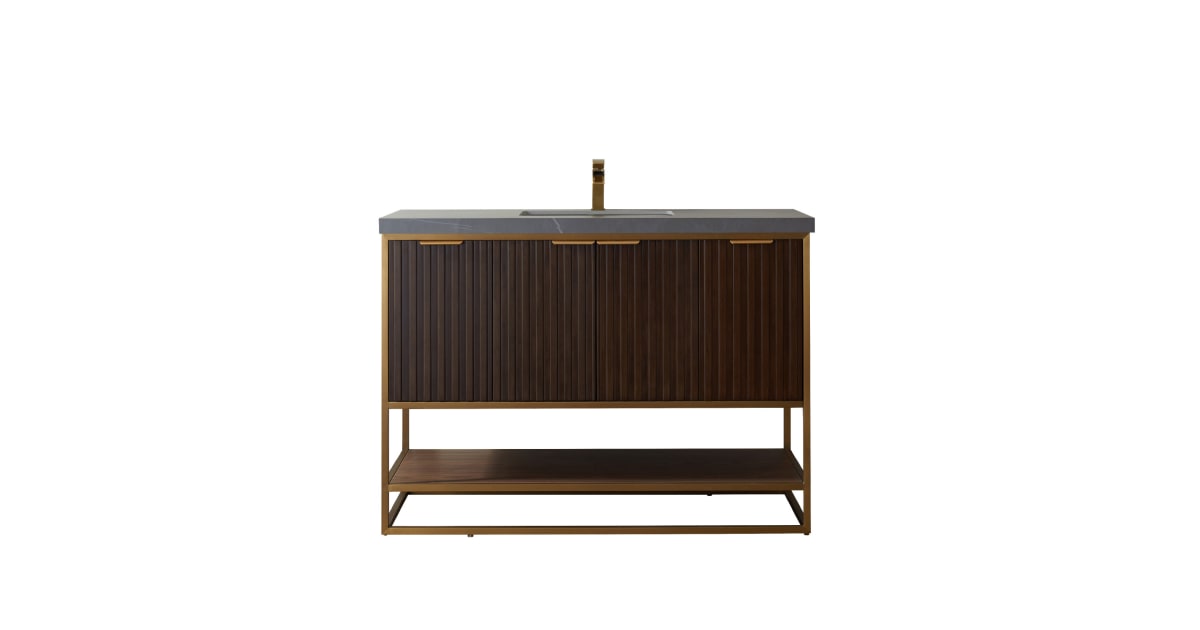Miseno 737048 NLW ALB NM Donostia 48 quot Free Standing Single Basin Vanity