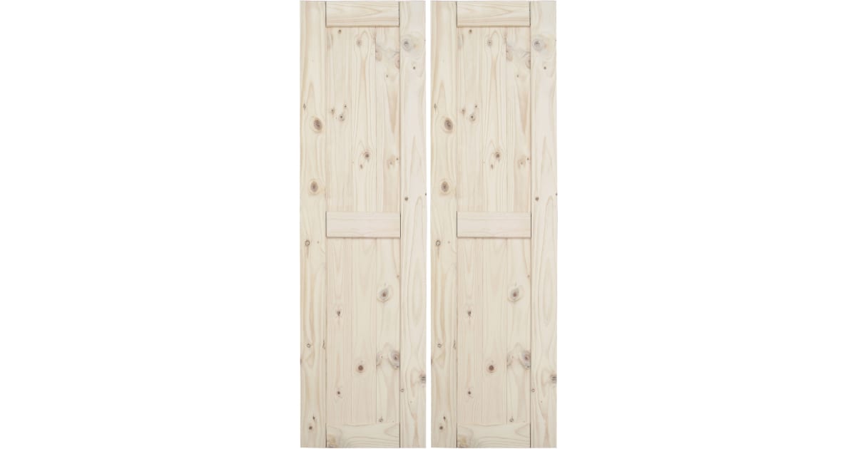 Miseno MBD1117 36" x 84" BiFold Barn Door Slab