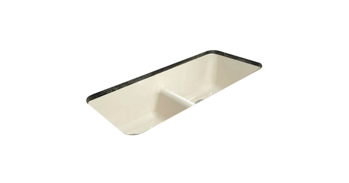 Miseno MCI440UMLD22 43" Cast Iron Double Basin Kitchen